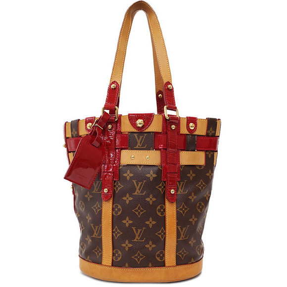 Louis Vuitton Bag Monogram Tote Ruby Bucket Neo - Picture 1 of 8